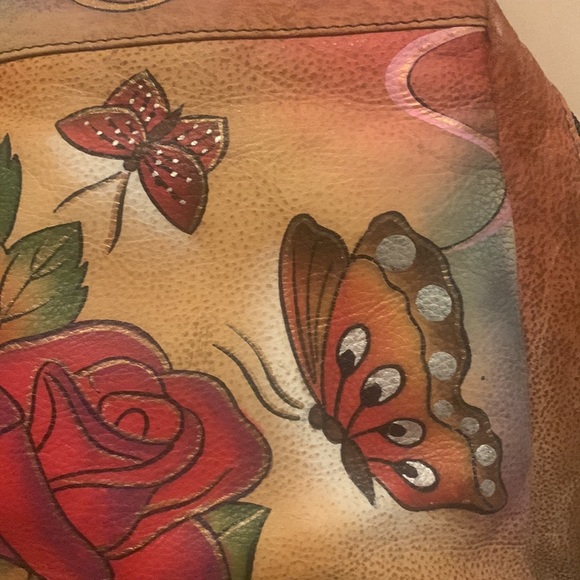 Anuschka Bag with Matching Wallet - Leather - Picture 6 of 16